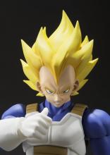 SHFiguarts Dragon Ball Z Super Saiyan Vegeta Approx. 135mm PVC & ABS Painted Movable Figure (Parallel Import)