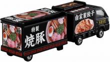 Takara Tomy Tomica Long Type Tomica No. 142 Subaru Sambar Kitchen Trailer Mini Car Toy for ages 3 and up