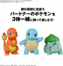 Pokemon Plastic Model Collection Quick!! 17 Squirtle Color-coded Plastic Model