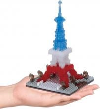 Kawada Nanoblock Paris Seine River Tricolor ver. 13.4 x 8 x 8 cm Ages 12 and up Interior Hobby NBH_243