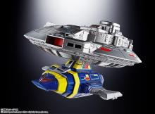 BANDAI SPIRITS (Bandai Spirits) Soul of Chogokin Space Sheriff Gavan GX-106 Electronic Star Beast Doll & Guillain Disc ประมาณ ฟิกเกอร์ที่สามารถเคลื่อนย้ายได้แบบทาสีขนาด 270 มม. และ ABS และ POM