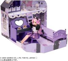 Takara Tomy Licca-chan Cool Kuromi Licca-chan Room Dress-up Pretend Play Toy Ages 3 and up