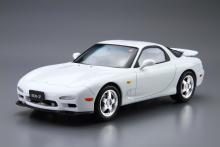 Aoshima Bunka Kyozai 1/24 The Model Car Series No.7 Mazda FD3S RX-7 96 Plastic Model (Car)