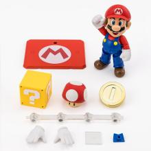TAMASHII NATIONS SHFiguarts Super Mario Mario (SUPER MARIO) Approximately 100mm ABS & PVC Painted Movable Figure