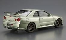 Aoshima Bunka Kyozai (AOSHIMA) The Model Car No. 134 1/24 Nissan BNR34 Skyline GT-R V-spec II Nur. 2 Plastic Pre-Colored Plastic Model