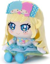 TAKARATOMY ARTS Secret Aipri Plush Toy Sanrio Characters Model Mitsuki Plush Toy Height approx. 20cm