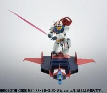 ROBOT Spirit Mobile Suit Gundam (SIDE MS) G Fighter ver. ANIME Approx. 170mm ABS & PVC painted movable figure
