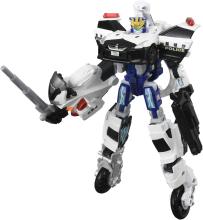 TAKARA TOMY Tomica Job Labor TJBDX Unite Police Braver Patrol Car & Police Bike Combined Set Miniature Car Toy Ages 3 and Up