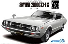 Aoshima Bunka Kyozai (AOSHIMA) The Model Car Series 1/24 Nissan GC111 Skyline HT2000GTX-E?S 76 Yen Plastic Model
