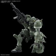 BANDAI SPIRITS HG Mobile Suit Gundam GQuuuuuuX Zaku (GQ) 1/144 Scale Pre-Colored Plastic Model