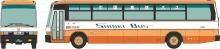 Tomytec The Bus Collection Bus Collection China Highway Bus 50th Anniversary 2-Car Set Diorama Supplies 335399
