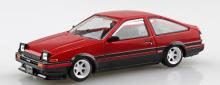 Aoshima Bunka Kyozai 1/32 Rakupla Snap Kit No.11CU-RB Toyota Sprinter Trueno Custom High Flash Two-tone Color-coded Plastic Model (Car)