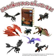 Takara Tomy Ania Collection How to Train Your Dragon DP-BOX Animal Dinosaur Toy for Ages 4 and Up