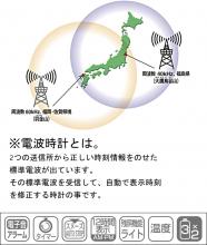 RHYTHM Alarm Clock Radio Clock Thermometer with 3/5/15/30 minute one-push timer function Fit Wave Timer D231 White 6.4 x 13.6 x 5.7cm 8RZ231SR03