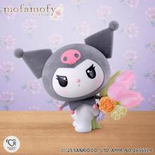 Rowtashii Noise mofamofy Sanrio Kuromi, approximately 100mm, PVC, ABS, and nylon pre-painted figure