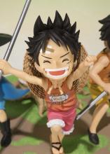 Figuarts ZERO ONE PIECE Luffy Ace Sabo -Promise of brother-in-law- Approximately 90mm PVC & ABS pre-painted figure