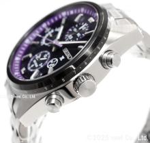 Seiko Prospex Solar GPS Satellite Radio Wave Watch with Dual Time Chronograph Compatible with the Tokyo 25 World Athletics Championships Core Shop Exclusive SBED015 Men's