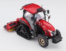 Hasegawa 1/35 Construction Machinery Series Yanmar Tractor YT5113A Robot Tractor Delta Crawler/Rotary Specification Plastic Model 66112 (Car)