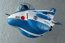 Hasegawa Egg Plane Aircraft, Japan Air Self-Defense Force T-4 Blue Impulse, Non-Scale Plastic Model, TH13