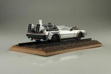 Aoshima Bunka Kyozai (AOSHIMA) 1/24 Movie Mecha No. BT-04 Back to the Future Part III Time Machine Railroad Plastic Model (Car)