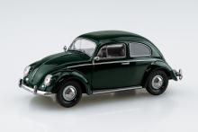 Aoshima Bunka Kyozai (AOSHIMA) Rakupla Snap Kit No. 20-JG Volkswagen Beetle (Jungle Green) Pre-Colored Plastic Model Kit
