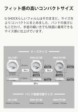 Reloj CASIO G-Shock (producto oficial japonés) GMA-P2100BA-2AJF, azul para mujer