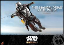 Hot Toys TV Masterpiece Mandalorian Mandalorian & The Child (Set of 2) 1/6 Scale Figure Brown TM # 014