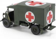 Tamiya 1/48 Military Miniature Series No.105 British 2 Ton 4×2 Field Ambulance Plastic Model 32605