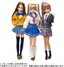 Takara Tomy Licca-chan Doll #Licca #Aoharu #Yuiyui Dress-up Pretend Play Toy 3 years old and up