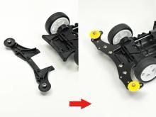 Tamiya Racer Mini 4WD Series No.105 Grasshopper Jr. VZ Chassis 18105 (Mini 4WD)