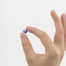 Yanoman 150 Piece Petit Paris Clear Jigsaw Puzzle WACHIFIELD Desert Shooting Star (7.6x10.2cm) 2308-66 No glue required No frame required Mini easel included Piece request postcard included