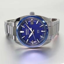 SEIKO Astron Global Line Authentic 3X Regular Model Solar GPS Satellite Radio Correction SBXD003 Men's Silver