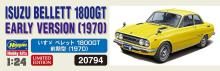 Hasegawa 1/24 scale Isuzu Bellett 1800GT Early Model 1970 Plastic Model Kit 20794