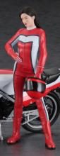 Hasegawa 1/12 Real Figure Collection No.42 80s Girls Rider Unpainted Resin Kit SP630 (person)