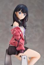 GRIDMAN DYNAZENON x Azur Lane Takarada Rikka Blue Sky Station 1/7 Scale Plastic Painted Finished Figure