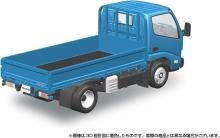 Aoshima Bunka Kyozai (AOSHIMA) Rakupla Snap Kit No. 23-BE Hino Dutro Flatbed (Blue) 1/32 Scale Plastic Pre-Colored Plastic Model Kit