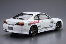Aoshima Bunka Kyozai (AOSHIMA) The Tuned Car No.8 1/24 Scale VERTEX S15 Silvia (Nissan) Plastic Model Kit (99 yen)