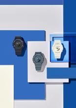 Reloj CASIO G-Shock (producto oficial japonés) GMA-P2100BA-2AJF, azul para mujer