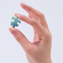 Disney Twinkle Magic/Toy Story 61-Piece 3D Spherical Puzzle Lumi Orb (7.6x7.6x7.4cm) 2003-522 Includes a piece request postcard, rechargeable LED unit, charging cord, base, and instruction manual