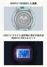 CASIO Baby-G Beach ROXY Collaboration Model BGD-565RX-2JR Green x Pink