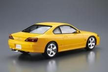 Aoshima Bunka Kyozai (AOSHIMA) The Model Car No. 99 1/24 Nissan S15 Silvia Spec.R 99 Plastic Pre-Colored Plastic Model