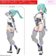 BANDAI SPIRITS 30MS Option Parts Set 22 (Turbo Costume α) (Color B) Pre-Colored Plastic Model