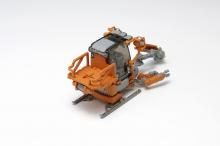 WAVE Space Pod Club 03 [Repair machine for general-purpose construction] (2 body set of orange and clear orange molding) NON scale plastic model