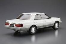 Aoshima Bunka Kyozai 1/24 The Model Car Series No.87 Toyota UZS131 Crown Royal Saloon G 89 Plastic Model (Car)