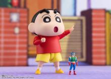 TAMASHII NATIONS SHFiguarts Crayon Shin-chan Nohara Shinnosuke, approximately 85mm, PVC & ABS painted action figure