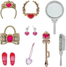 Takara Tomy Licca-chan Doll LD-05 Modern Princess Rainbow Jewel Licca-chan Dress-Up Pretend Play Toy for Ages 3 and Up