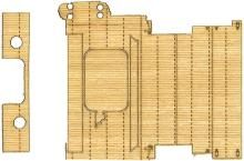Fujimi Model Chibimaru Fleet Series No. 10 EX-2 Chibimaru Fleet Kaga (with etched parts and wooden deck stickers) Chibimaru-10 EX-2