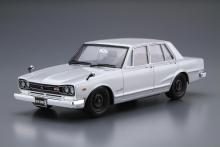 Aoshima Bunka Kyozai (AOSHIMA) The Model Car No. 45 1/24 Nissan PGC10 Skyline 2000GT-R 70 yen Plastic Pre-Colored Plastic Model