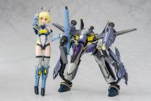 Aoshima Bunka Kyozai VFG Macross F VF-25S Super Messiah MC-18 (Airplane), Approximately 155mm Tall, Pre-Colored Plastic Model Kit