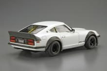 Aoshima Bunka Kyozai 1/24 The Model Car Series No.128 S30 Fairlady Z Aero Custom Ver.2 75 Plastic Model (Car)